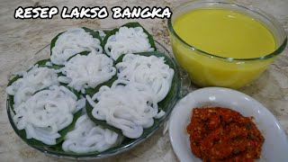 Resep Lakso Bangka