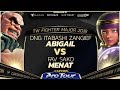 DNG Itabashi Zangief (Abigail) vs FAV Sako  (Menat) - TW FIghter Major 2018 Top 8 - SFV - CPT 2018