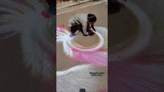 running rangoli💕🔥😅 ||#artist #shorts #viralvideo #shilpazone #spread