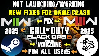 How to fix Call Of Duty Crashing \u0026 Not Launching ( Easy FIX ) - ✅*NEW UPDATE* 2025