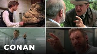 "Harrison Ford Angrily Points At Stuff" Supercut | CONAN on TBS