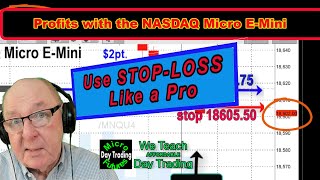 Maximizing Profits With NASDAQ100 Micro E-minis: Make the STOP-LOSS mean more!