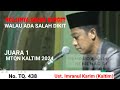 VIDEO PENYISIHAN JUARA 1  TILAWAH DEWASA PUTRA MTQ NASIONAL 2024 (IMRANUL KARIM-KALTIM-Reaction)