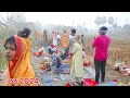 छठ पूजा कमला बाबा धाम ब्रह्म सरोवर 2024 । kichhauchha dargah baskhari chhath pooja kamla baba dham