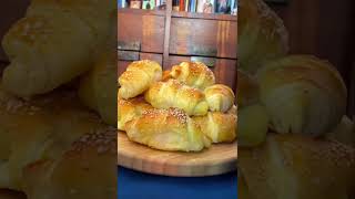 PAMUK KIFLICE🥐- recept u komentaru- #kiflice #domace #domacirecepti #selo #recepti #kiflicesasirom