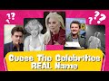 Can You Guess The Celebrities' REAL Names? | 50 Brain Teasers & Coffee Beans Quiz