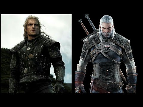 The Witcher- Netflix Tv Series Vs Game Character Voice Camparison - YouTube