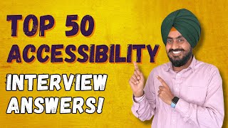 50 Accessibility Interview Questions That Actually Get You HIRED in 2026