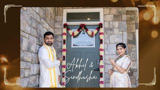 Venkata Akhil \u0026 Sindhusha Housewarming Teaser || Manassas || Virginia || USA || 4K || 📞571-251-1638|