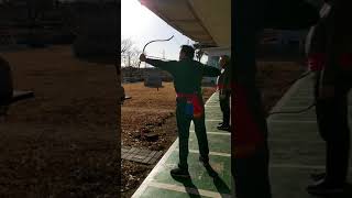 korean archery (#국궁 #gukgung)  한국에서의 활쏘기 5  #Doing_gukgung 거리 145m