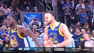 Exciting Warriors Sequence In Final Minutes Of Game 6 🔥🔥