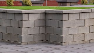 How to End a Retaining Wall: 90-Degree Corner with Anglos