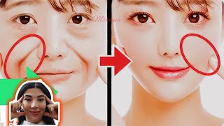 8mins Smile Lines Facial Exercises For Beginners 💥 Cheek Lifting Massage For Jowls  , Laugh Lines