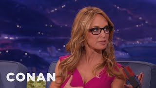 Sex Expert Dr. Jennifer Berman Teaches Conan How To Do "Sexy Eyes" | CONAN on TBS