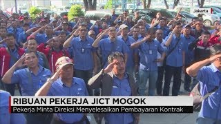 Ribuan Karyawan JICT Mogok Kerja