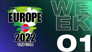 Street Fighter League Pro Europe 2022 – WEEK 1