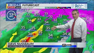 Winter Storm Details and Snow Coverage - December 10th CBS 42 Morning News Weather Update