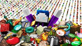 ALLE 1171 MINECRAFT ITEMS SAMMELN (ULTRA HARDCORE PROJEKT)