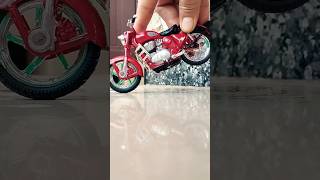 Scale Model Royal Enfield Bullet 350 CC Classic 350 CC Diecast Bike Offroad miniature Unboxing stunt