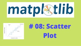 Matplotlib Tutorial: # 08, Scatter Plot