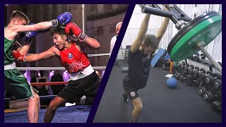 Strength and Conditioning for AMATEUR BOXING... Full Session Highlights - Power and HIIT Training!