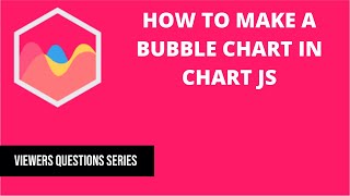 Chart JS Bubble Chart Example