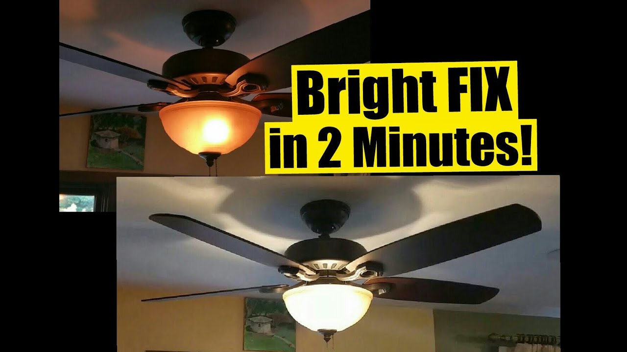 How To Dim Light On Hampton Bay Ceiling Fan Americanwarmoms Org
