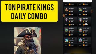 Ton Pirate Kings Daily Combo 21 November | ton pirate kings daily combo 22 November