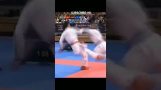 SWEEP TIMING 🔥🔥 #karate #kumite #wkf #akf #viral #youtube #india #reactiontime #speed #ippon #shorts