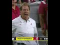 Nick Saban wasn’t happy about this late penalty 👀