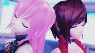 【MMD】【SAMメモリーズ】「Promise」(English.ver)　Tda式改変 MEIKO 巡音ルカ 4k