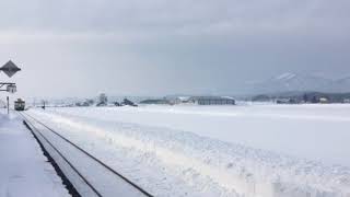 札沼線   下徳富駅から乗車