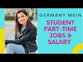 Germany Student Part-Time Jobs and Salaries | How Much Student Earn In Germany | Student Job Salary