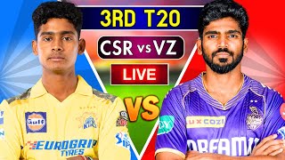 🔴 Live : Coastal Riders vs Vizag Warriors Live | CSR vs VZW Live | Live Score