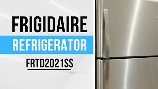 Frigidaire 30 Inch Top Freezer Refrigerator FRTD2021SS