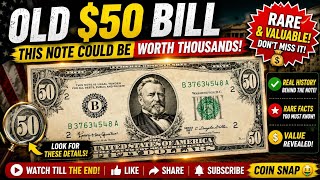 Old $50 Bill Value & History 💵 Rare United States Note Explained!