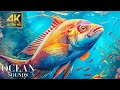 Colors of the Ocean Relaxation 4k - Best sea animals for relaxing and soothing music (4k ULTRA HD)