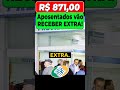 hoje inss paga extra para aposentados com 60 anos ou mais