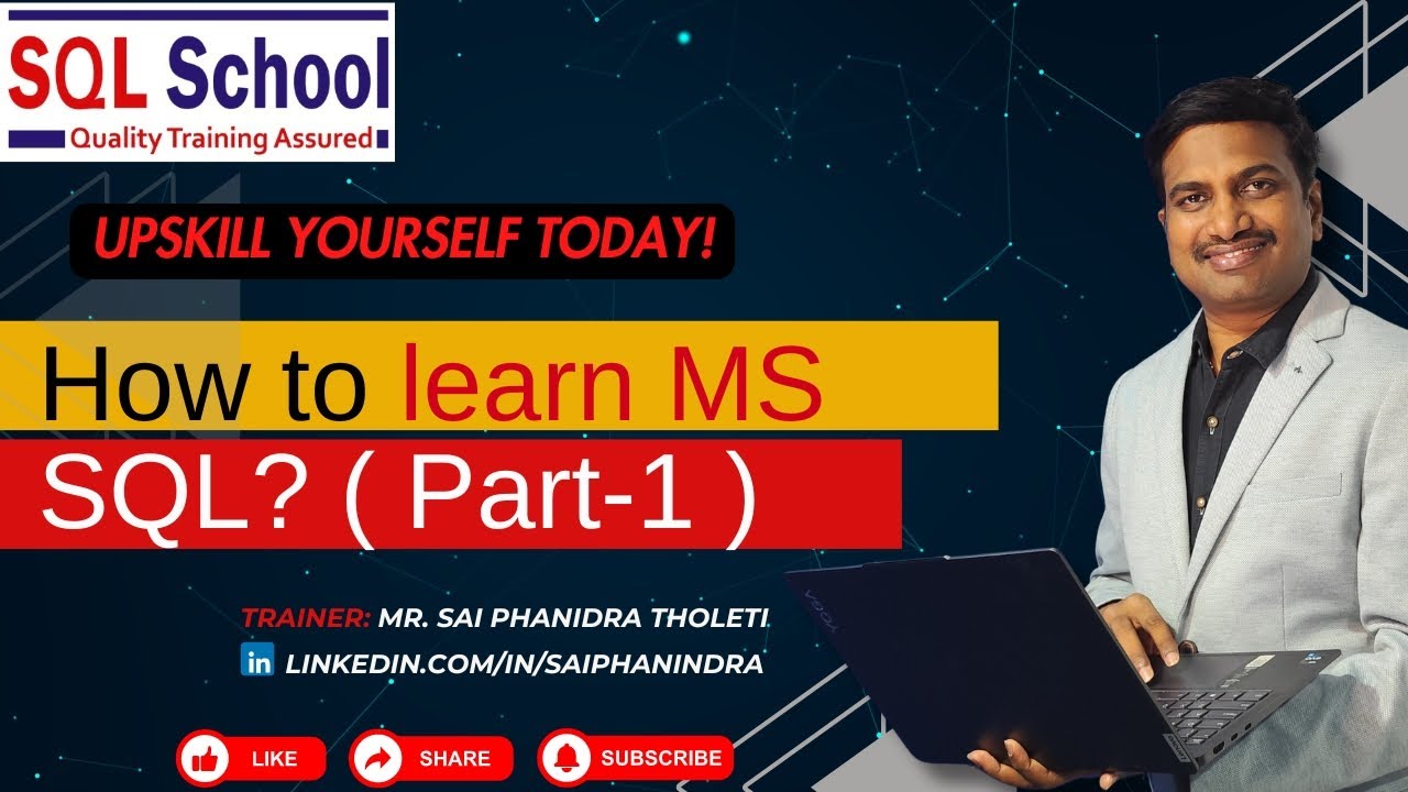 Sql Server Tsql Training From Sql School Part 1 Youtube