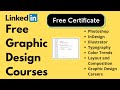 Free Graphic Design Courses with Certificate | LinkedIn Free Certificate Courses