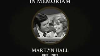 BUZZR In Memoriam of Marilyn Hall (1927-2017) (:05)