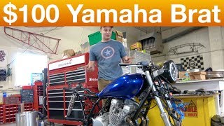 The $100 Yamaha 650 Brat bike strikes back