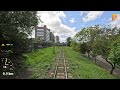 cab ride curitiba morretes serra verde express brazil october 2024 train driver s view in 4k