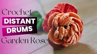 Putting Together This Unique Crochet Garden Rose! 🌹 The Easiest Way!