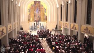 Lessons and Carols event Saturday, December 7, 2013, at Madonna della Strada Chapel