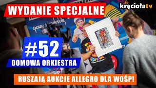 Ruszają Aukcje Allegro dla WOŚP! Wydanie specjalne Domowej Orkiestry!