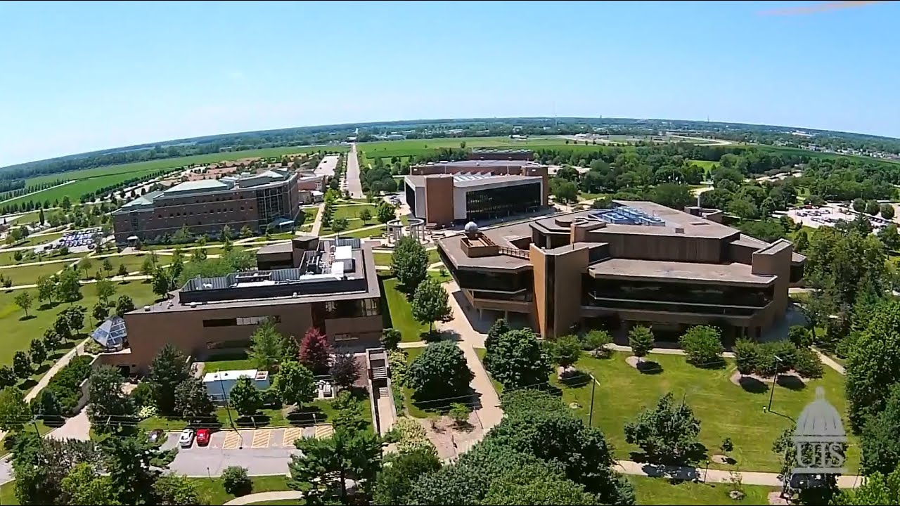 UIS Campus Flyover - YouTube