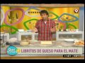 libritos de queso para el mate