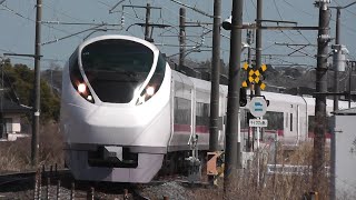 【電笛＋空笛あり】12M　特急ひたち12号 E657系K13編成　泉－植田間を通過