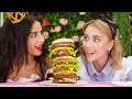 GIANT vs TINY FOOD FOR 24 HOURS!  Funny Food Challenge by 123 GO! FOOD